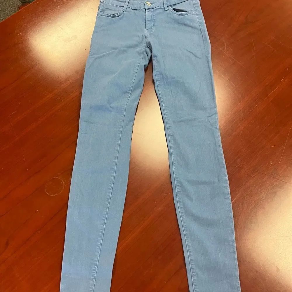 Koral Blue Stretch Skinny Jeans sz 28 (flaw)